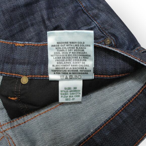 Joe's Jeans 30 actual 31x30 The Classic Dakota Dark Stretch Straight ARIX8229 - Picture 7 of 10